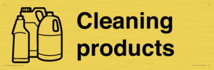 Dementia Cleaning products sign